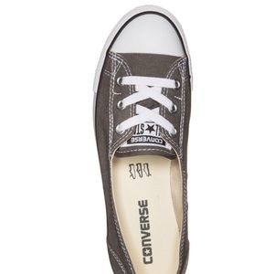CONVERSE CHUCK TAYLOR BALLET LACE SLIP CHARCOAL